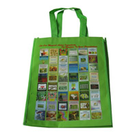 白山LB11覆膜无纺布广告袋